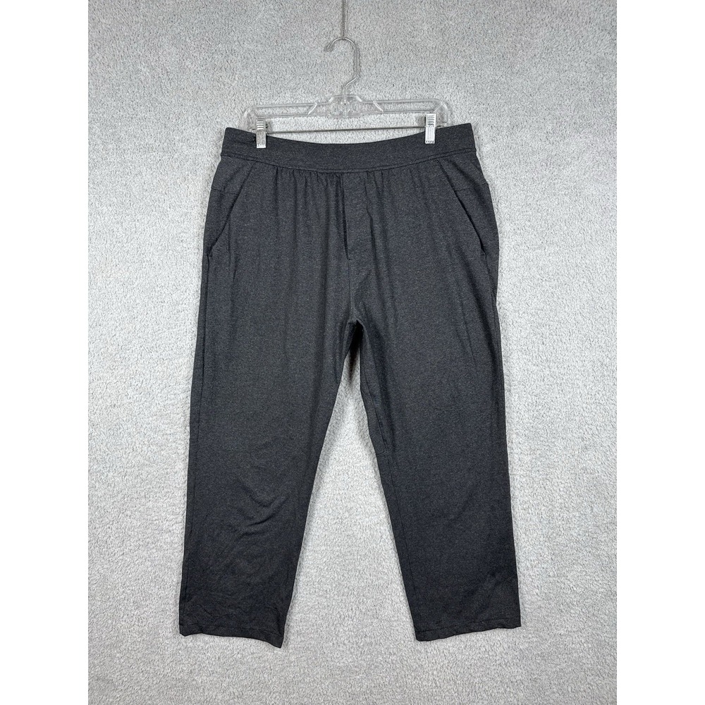 Mens Lululemon‎ Discipline Pant Luon Athletic Pants Heathered Black XL LM5572S